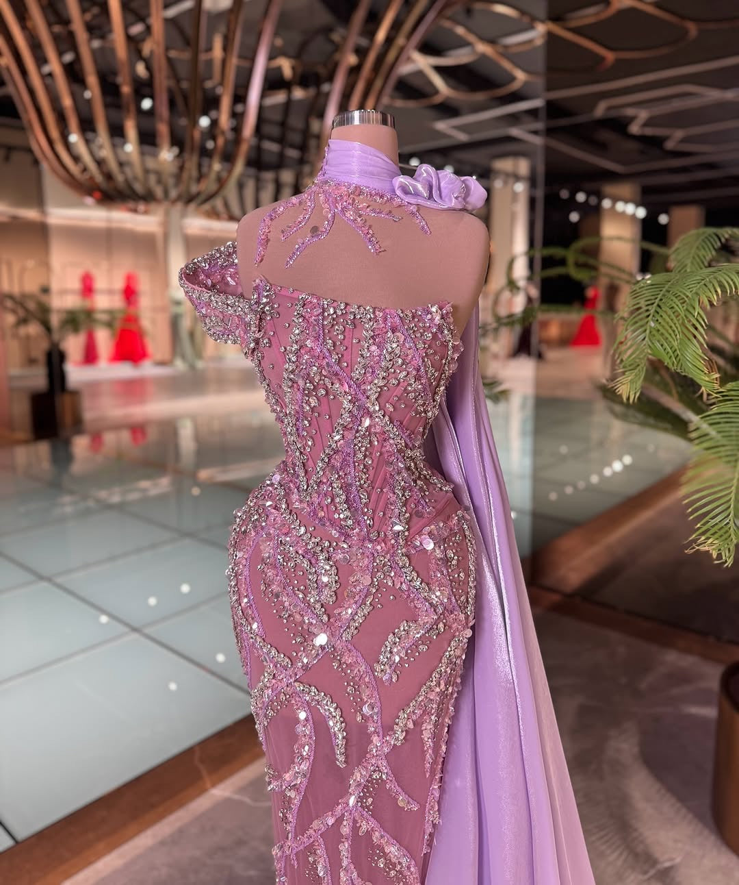 Vip Akaber dress